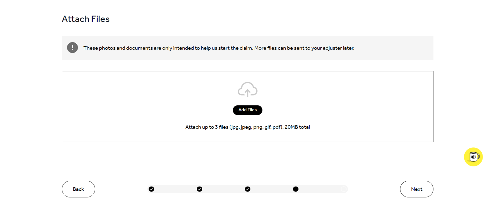 File attachment page