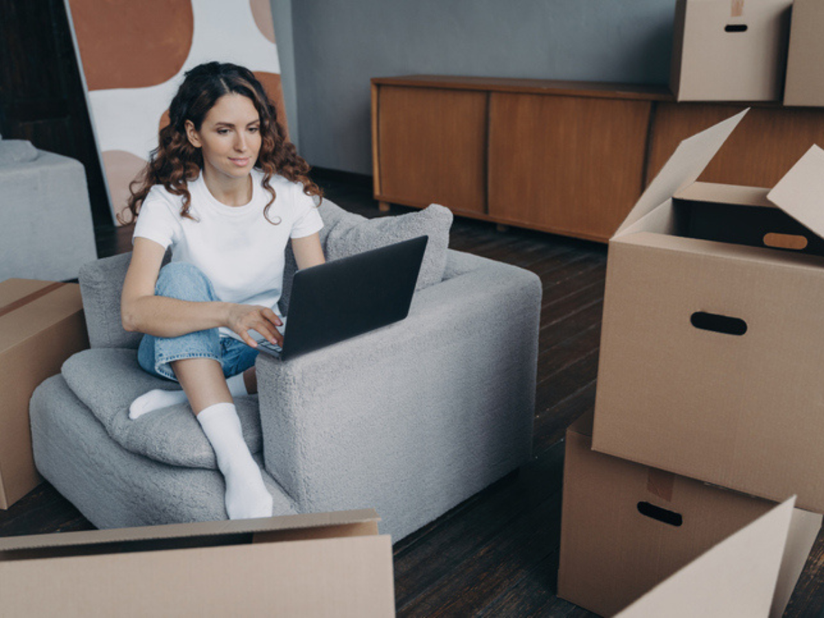 Tenant reviewing personal belongings covered by tenant insurance in BC