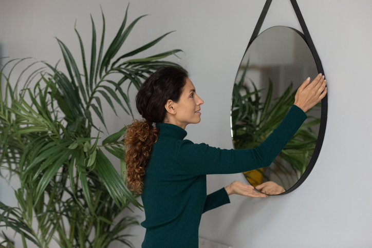 Tenant decorating their new rental property