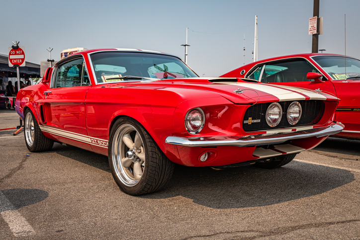 Classic car with classic car insurance