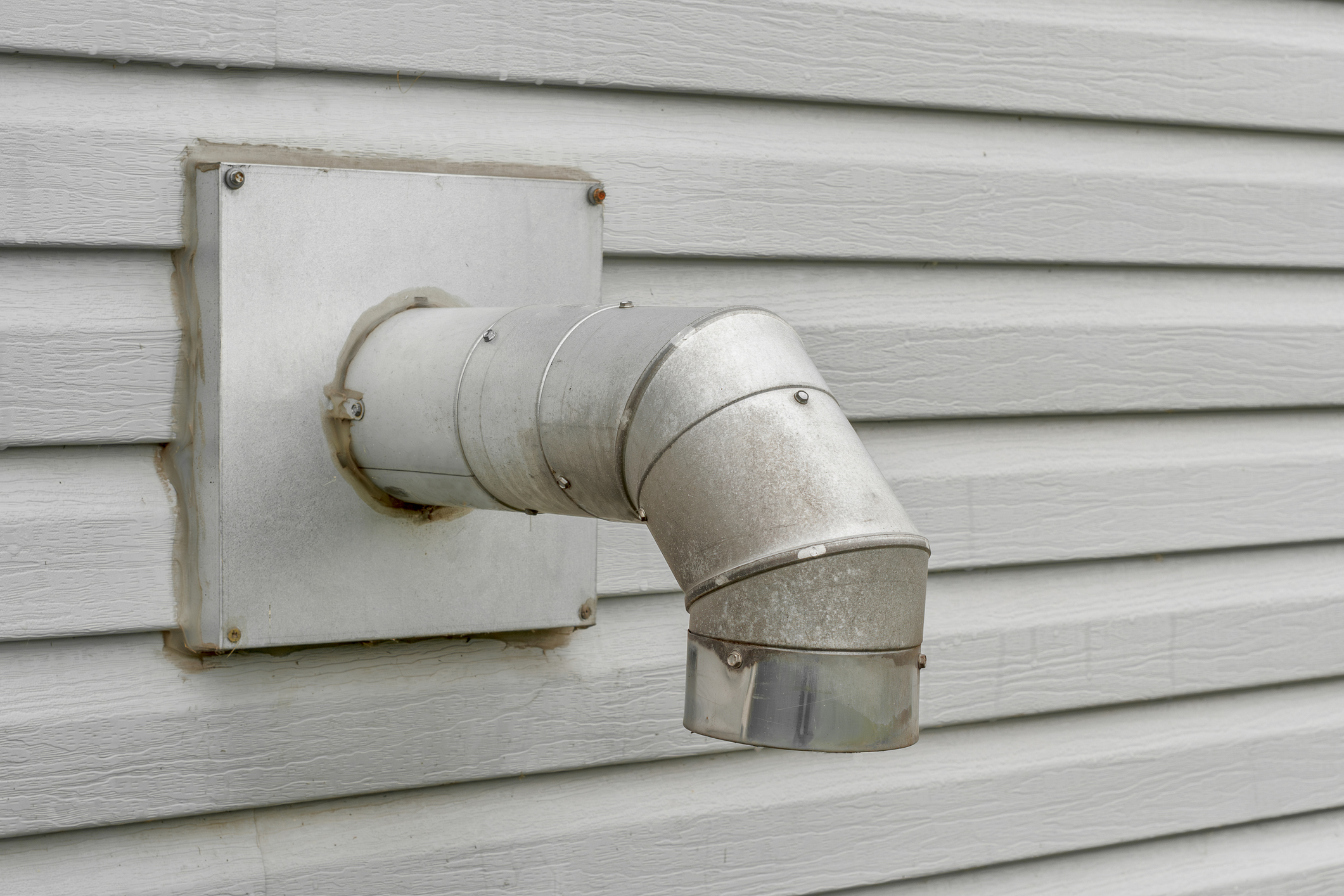 Exterior vent on home