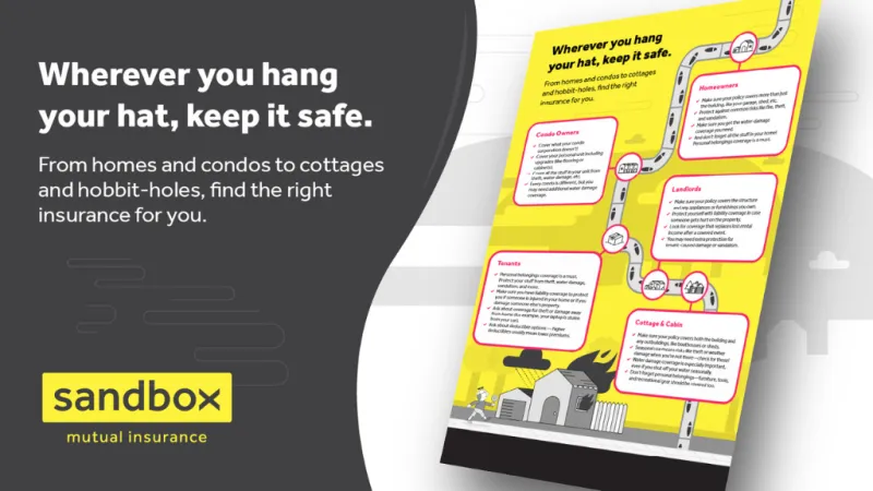 Property Insurance from Sandbox in SK, MB, AB